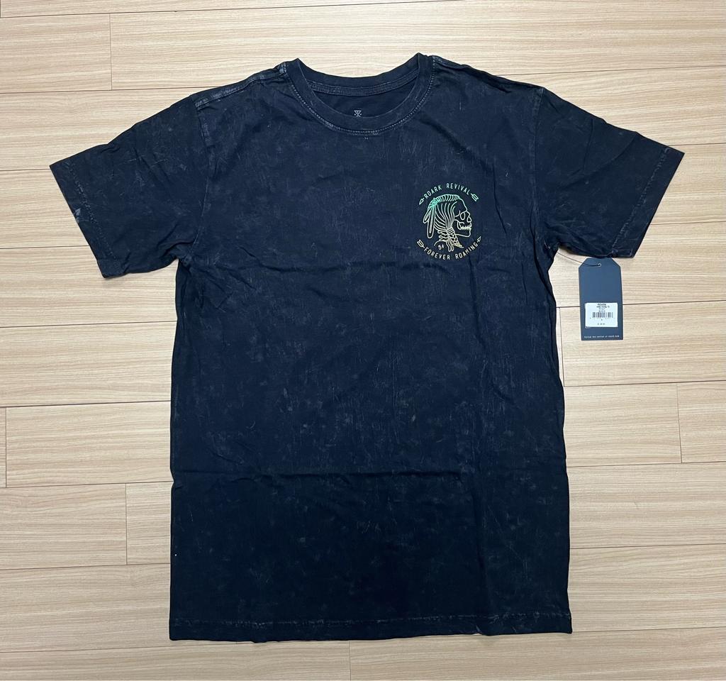 [새제품] [S] 로아크 리바이벌 반팔 티셔츠 블랙