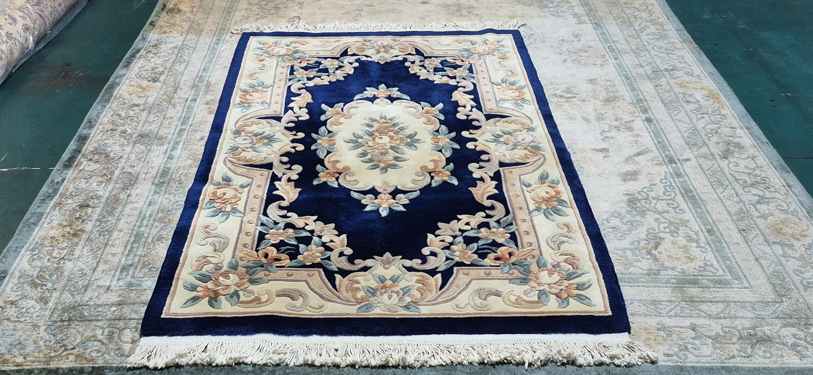 티베트 핸드메이드 울 카페트 - TI173 - 1250mm/2050mm