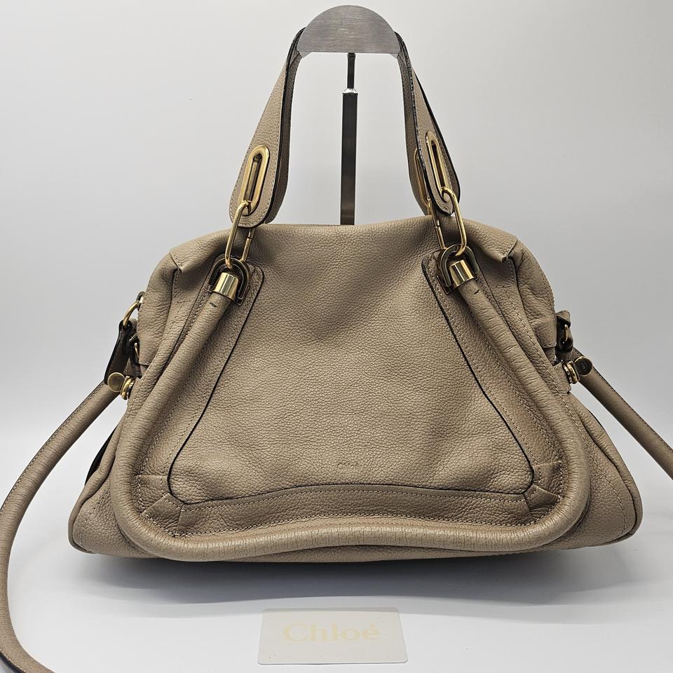 정품 끌로에 파라티 투웨이백 (베이지)