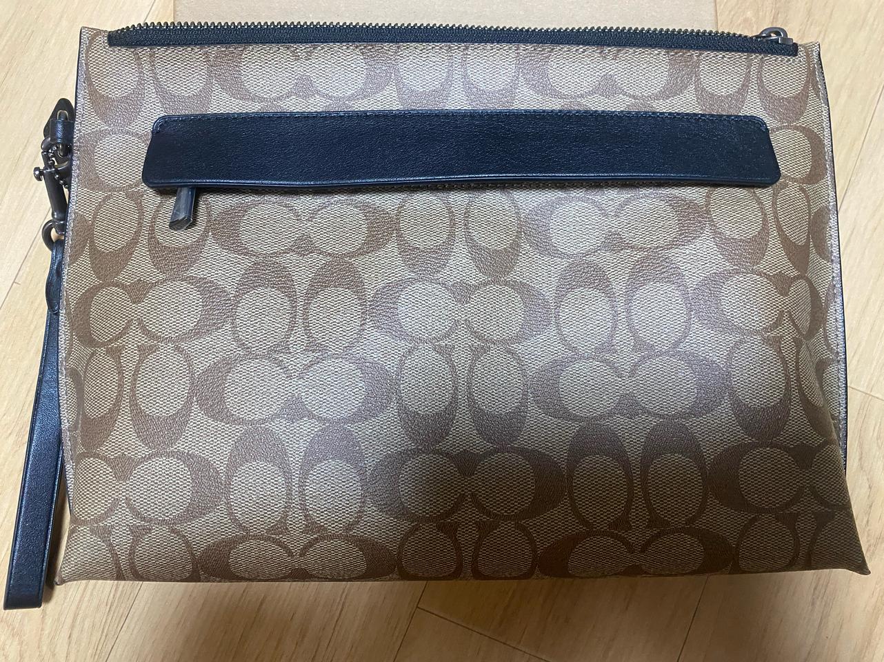 코치 클러치 시그니처 F29508 남성 가방