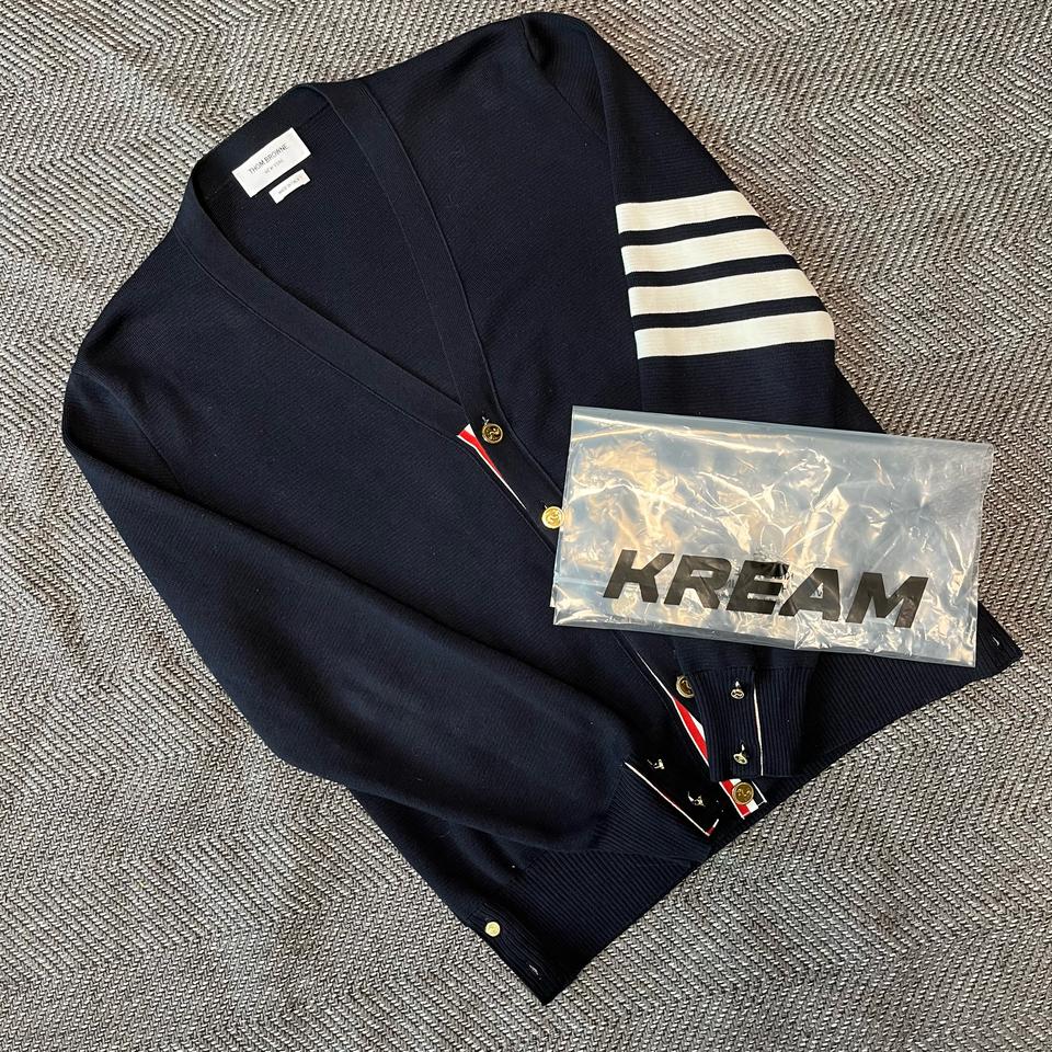 [크림판/새상품급] 24fw 톰브라운 밀라노스티치 금장 가디건 3