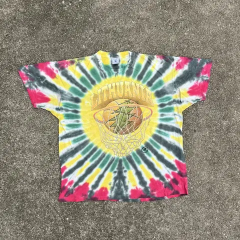 Vintage 90s Grateful Dead Lithuania Tee