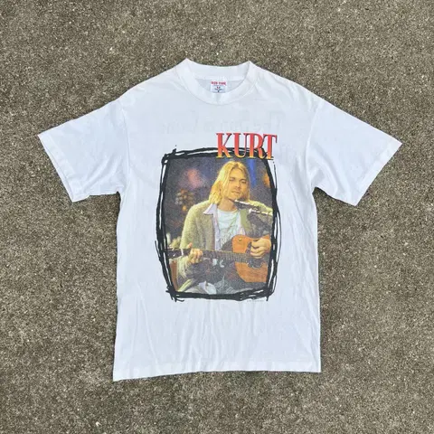 Vintage 90s 커트코베인 Kurt cobain Band Tees