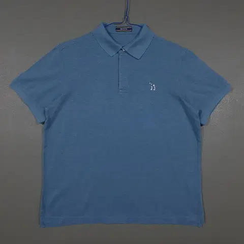 95 (M) 헤지스 신형 22ss 퍼피 자수 면 반팔 카라티 폴로 셔츠