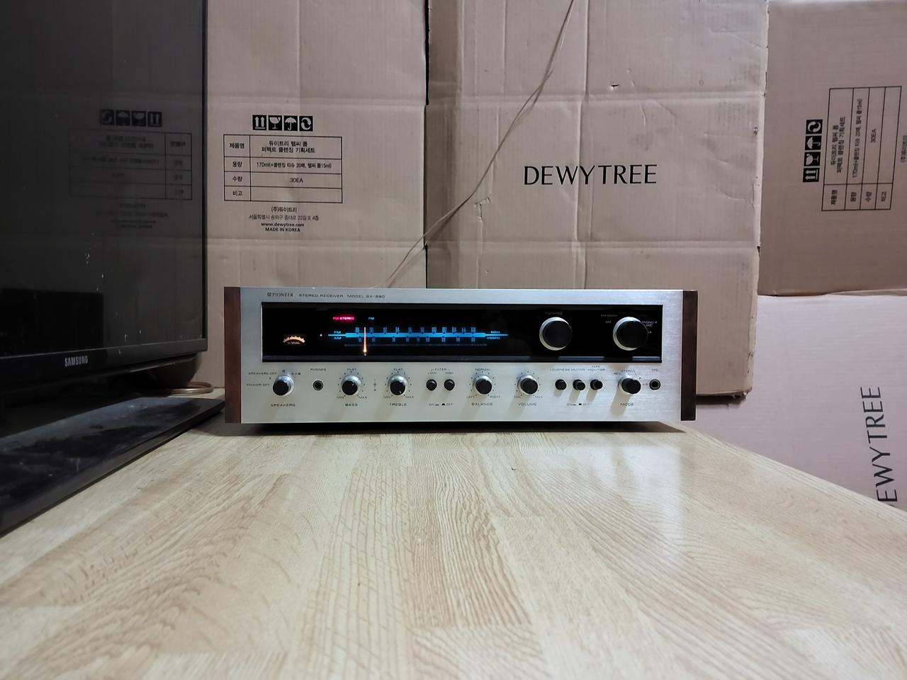 파이오니아 PIONEER 리시버 앰프 SX 990 (오디오 스피커