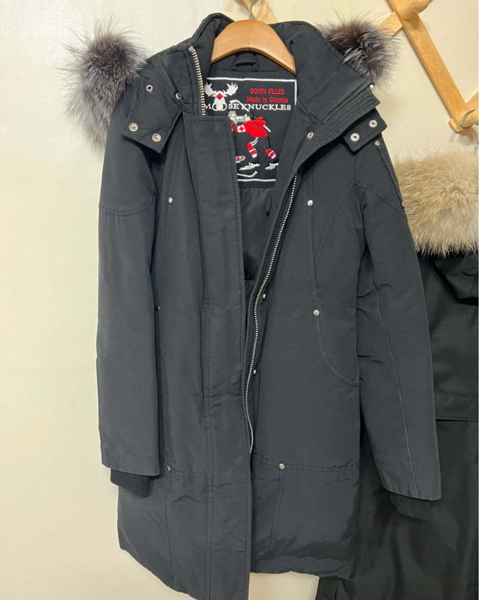 무스너클 패딩 xs