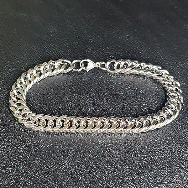 티타늄 프로젝트 9mm 21cm 남자 체인 팔찌