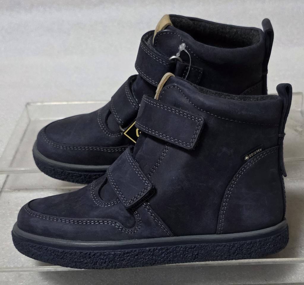 에코 ECCO 고어텍스 방한 가죽 스니커즈 아동용 EU 29(180)