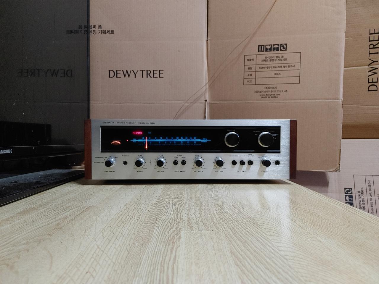 파이오니아 PIONEER 리시버 앰프 SX 990 (오디오 스피커