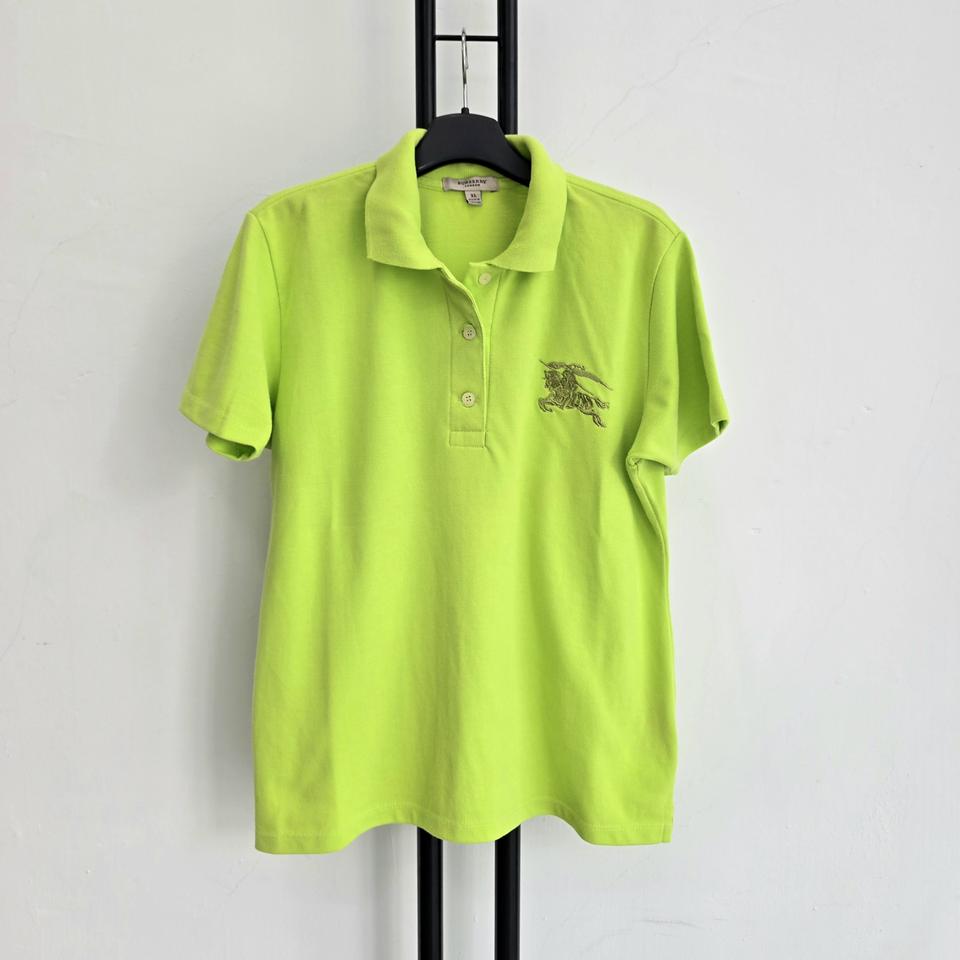 정품 버버리 BURBERRY 피케 반팔 셔츠