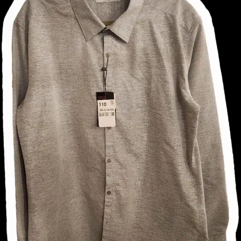 (새상품)STCO 에스티코 면혼방 슬림핏 셔츠 110