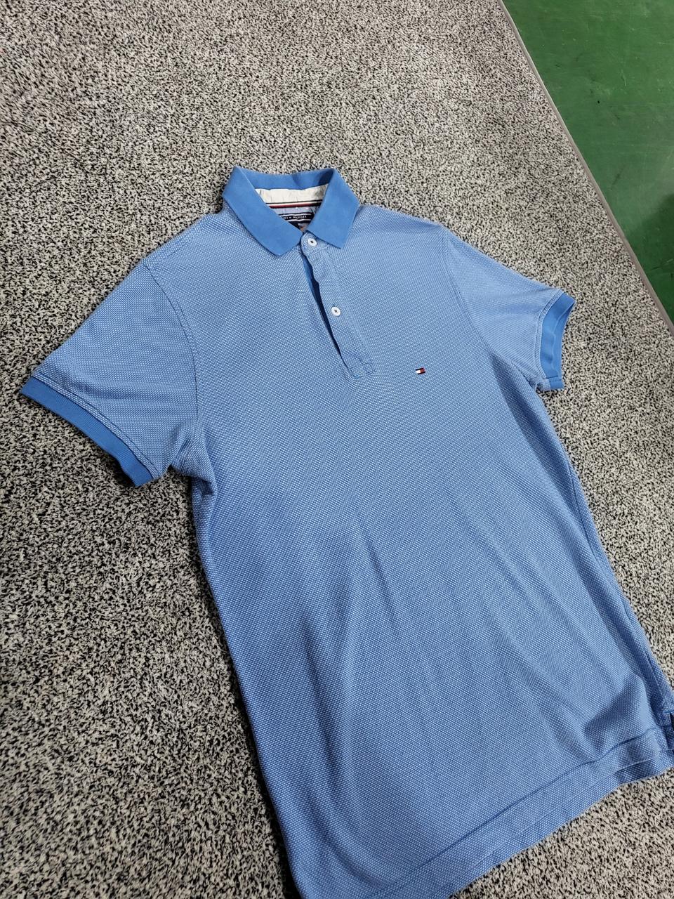 하늘색 폴로 셔츠  Tommy Hilfiger