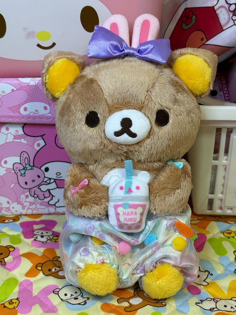 리락쿠마 하라주쿠 한정판 봉제인형 [일본정품 새상품]