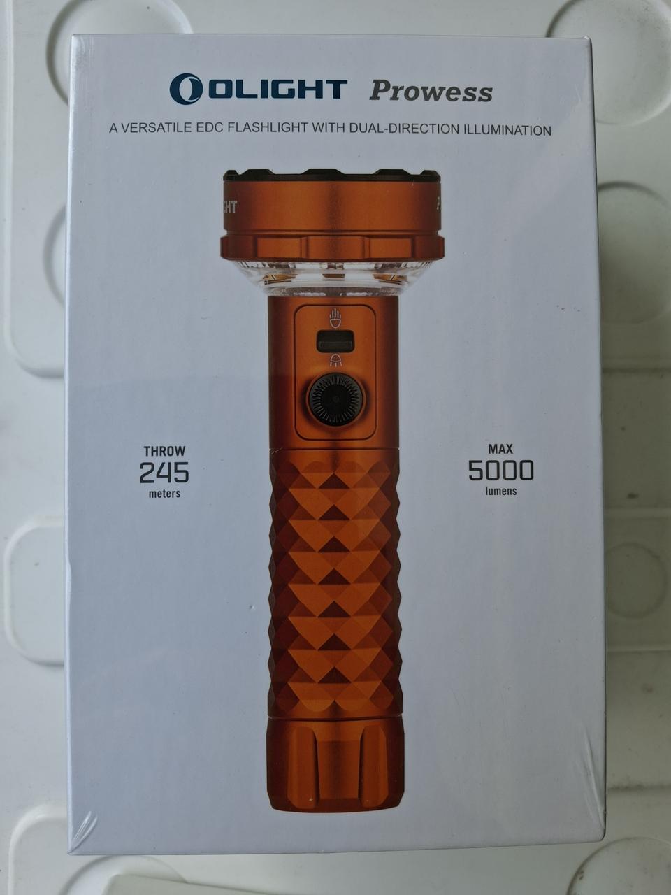 OLIGHT PROWESS 양방향 캠핑랜턴 손전등 플래쉬라이트