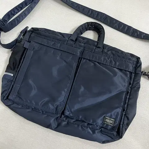 헤드포터 탱커 2way 브리프케이스 아이언 블루