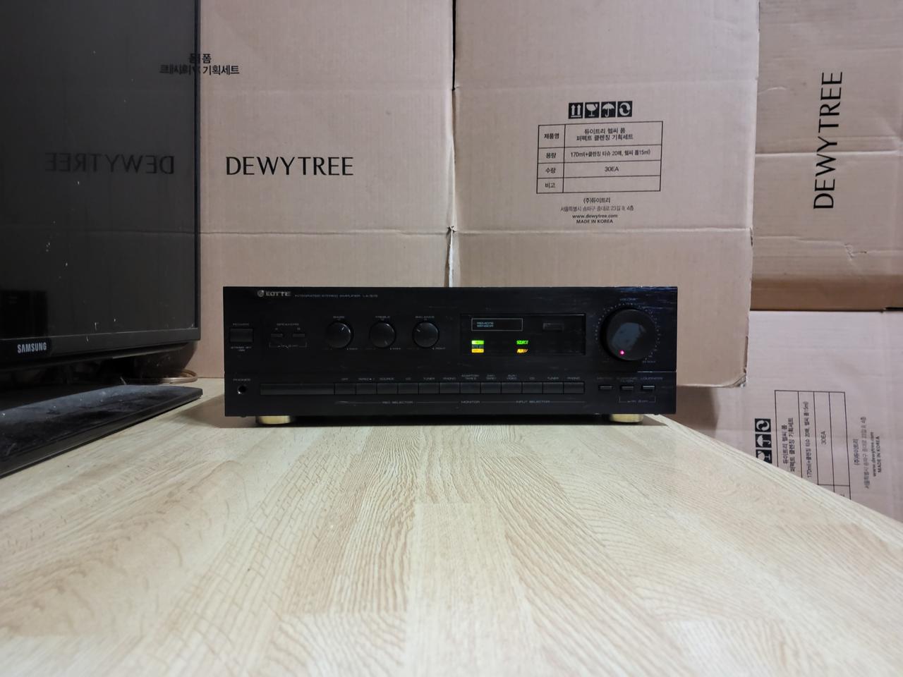 (1) 롯데 파이오니아 인티앰프 LA 515 (오디오 스피커 CD LP