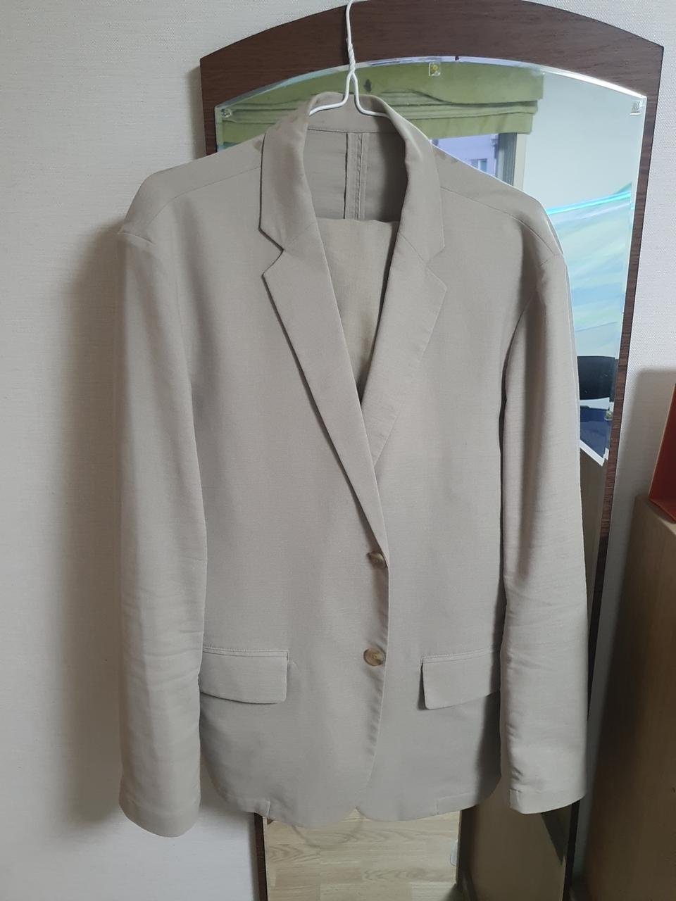 린넨 베이지 색상 셋업 택포 6만원에 드려요