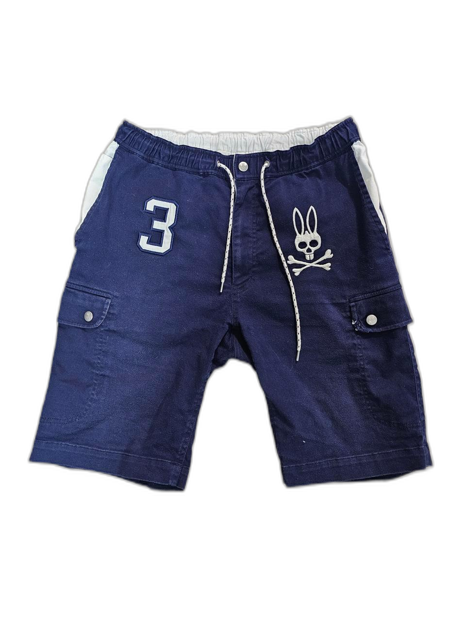 사이코바니 빈티지 네이비 반바지