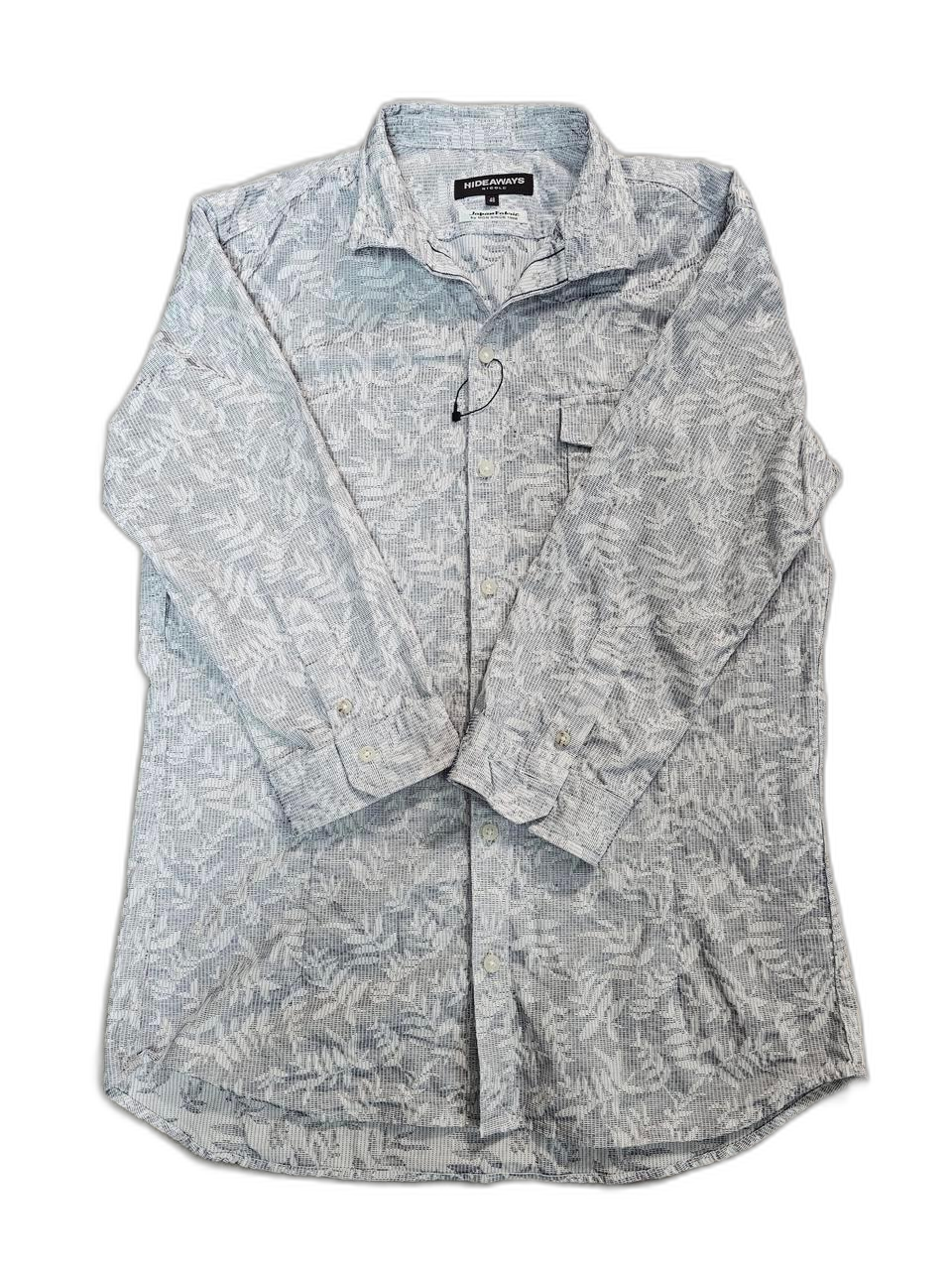 HIDEAWAY 패턴 셔츠 48사이즈