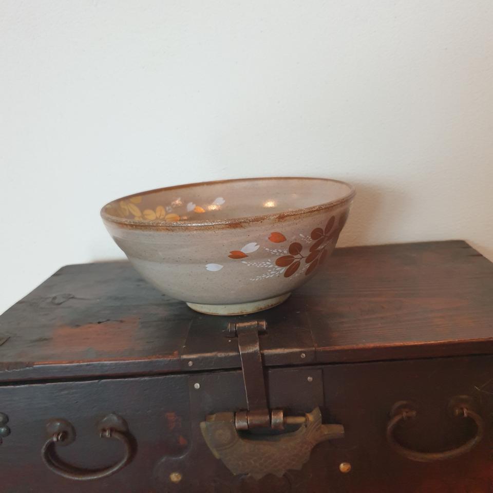 일본작가작품 도자기 다완