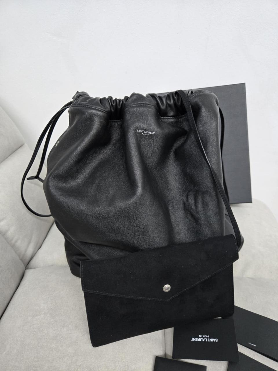 [보증서 상태A급] 입생로랑 테디버킷백