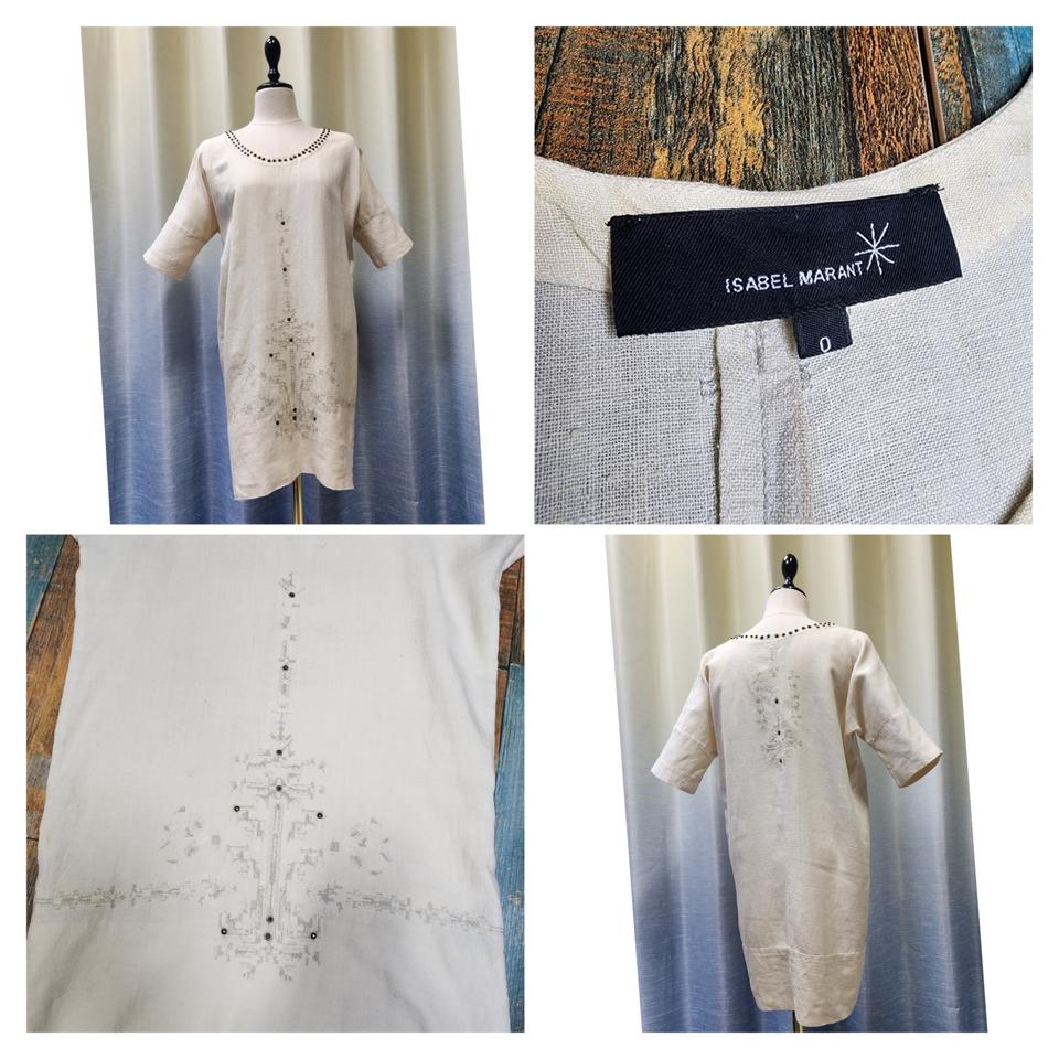 (정품) 이자벨마랑 린넨 원피스 / 0 (55)