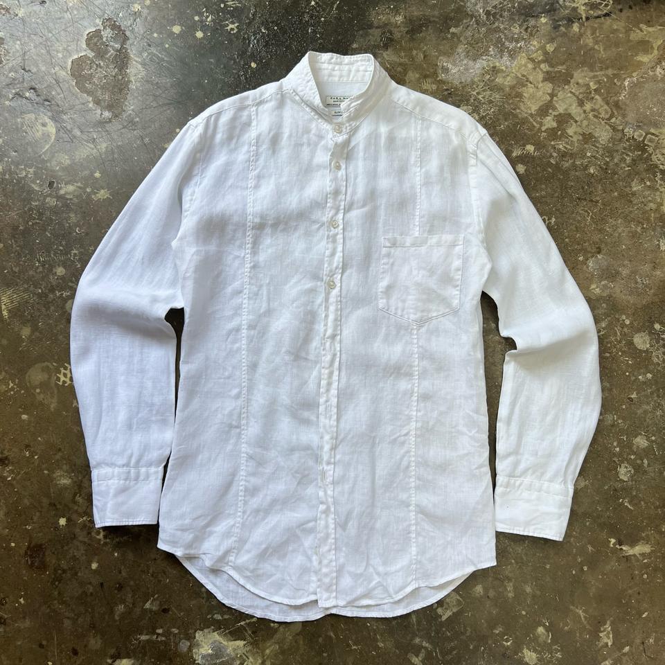 S) ZARA 자라 린넨 셔츠 남방