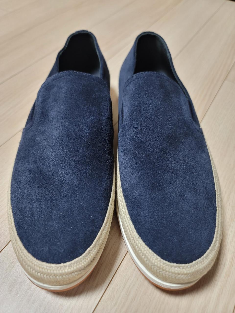 프라다 스웨이드 로퍼 정품 265사이즈