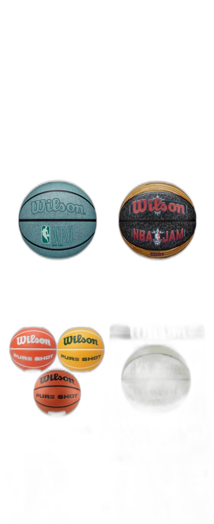 윌슨 농구공 4종