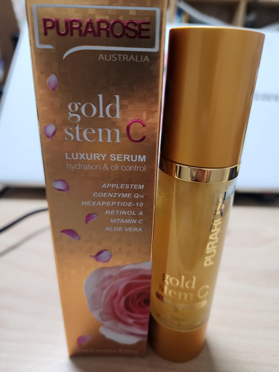 호주 골드 스템 C 세럼 50ml 코엔자임 애플스템 레티놀 비타민 알로에