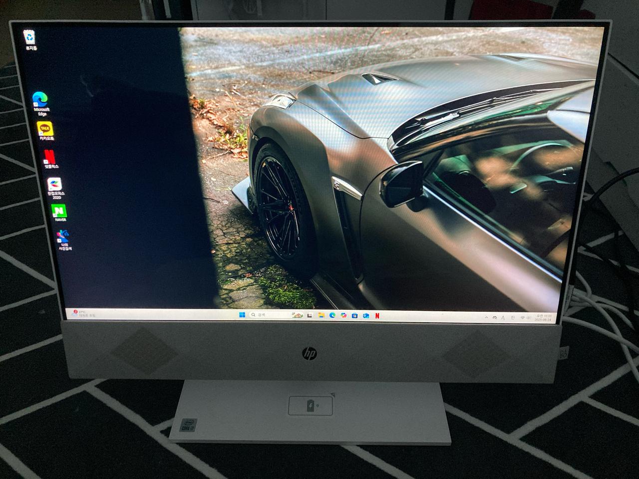 HP 일체형 컴퓨터 i7 GTX1650 24인치