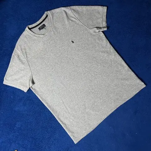 폴로 랄프로렌 와플 그레이 반팔 티