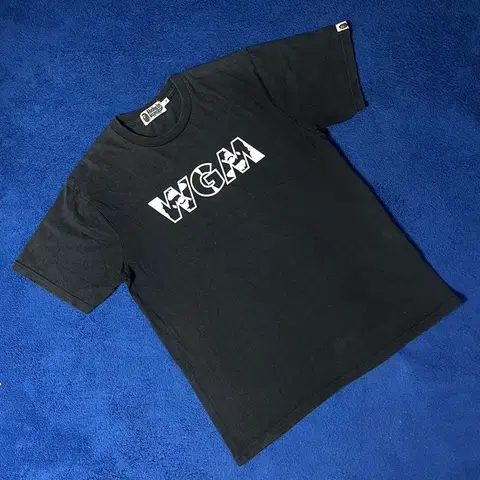 베이프 WGM 블랙 반팔 티