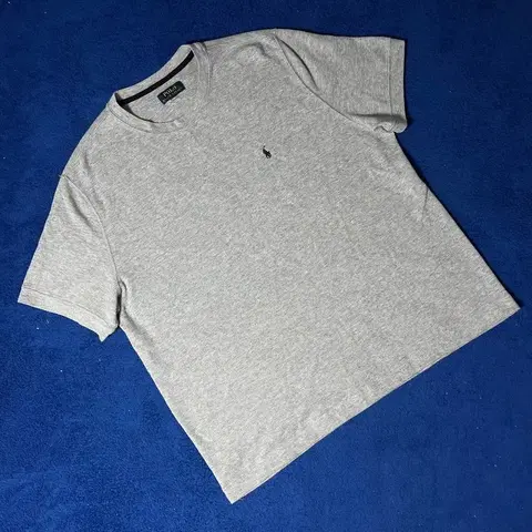 폴로 랄프로렌 그레이 와플 반팔 티