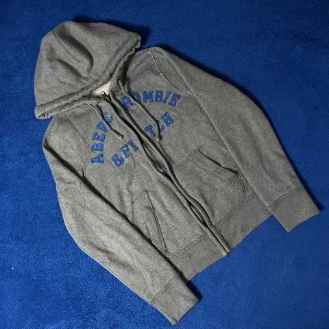 아베크롬비 그레이 후드집업