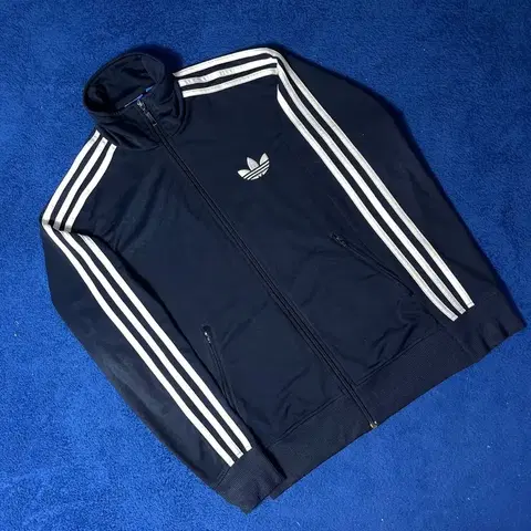 아디다스 파이어버드 구파 네이비 져지 트랙탑