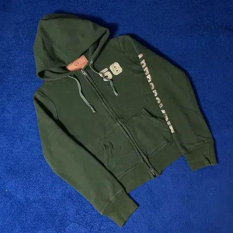 아베크롬비 카키 후드집업