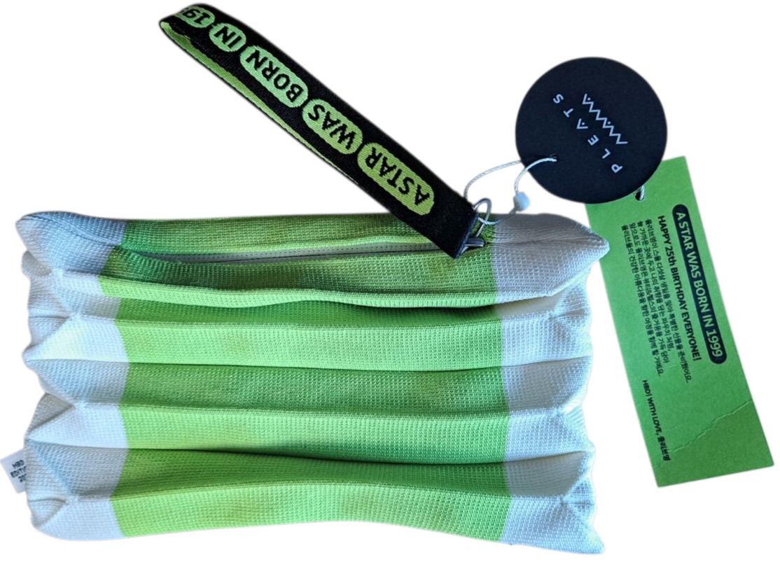 새상품)올리브영 25주년 플리츠마마 파우치