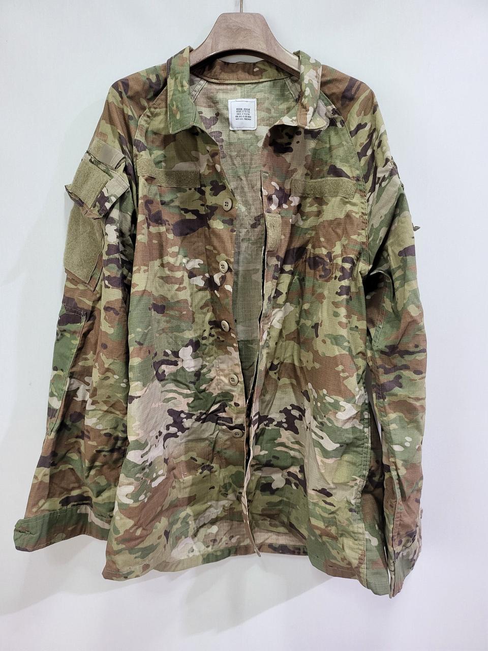 미군 오리지날 OCP 멀티캠 하계용 전투복 미듐레귤러 (105)