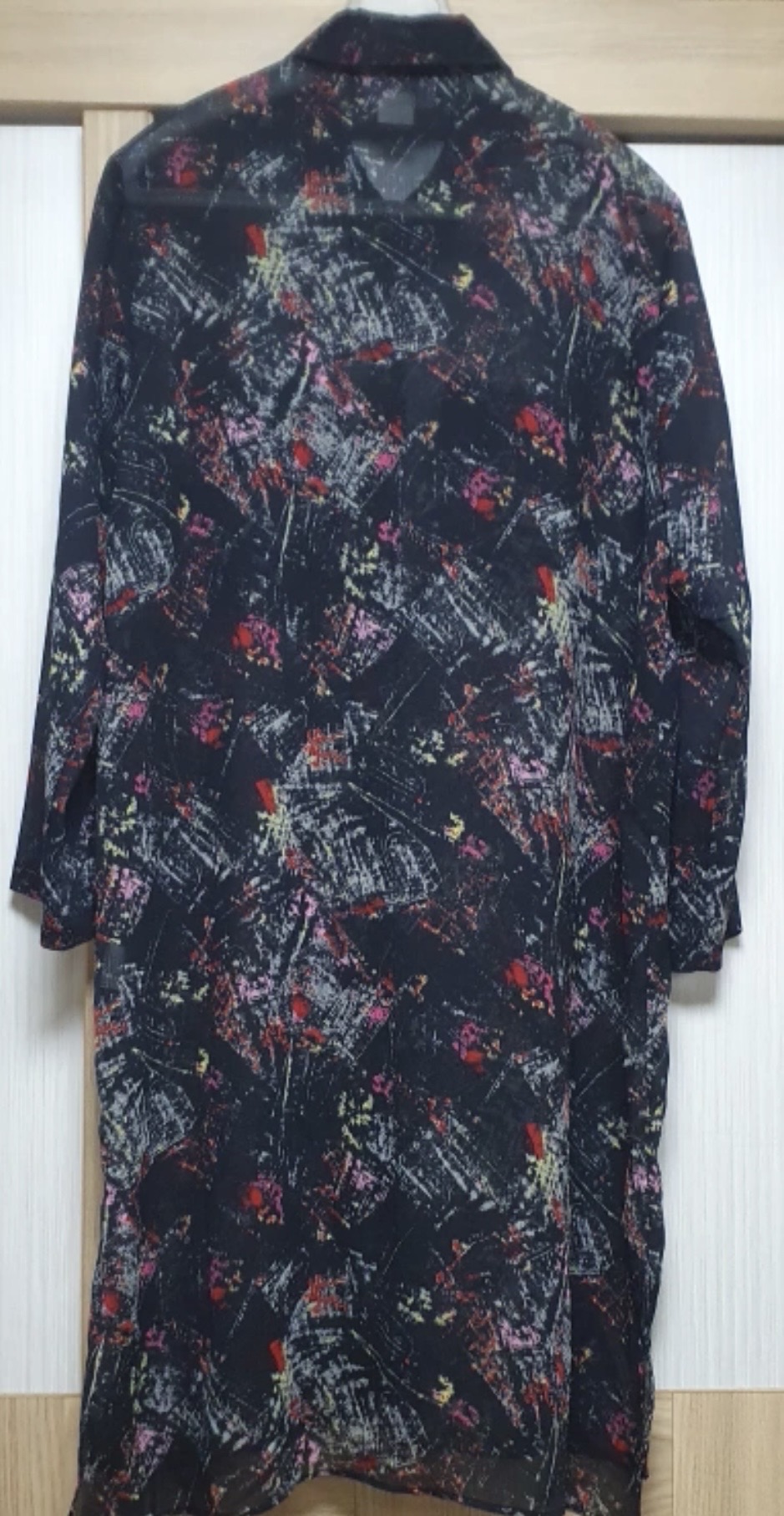 김환 시스루 롱 브라우스