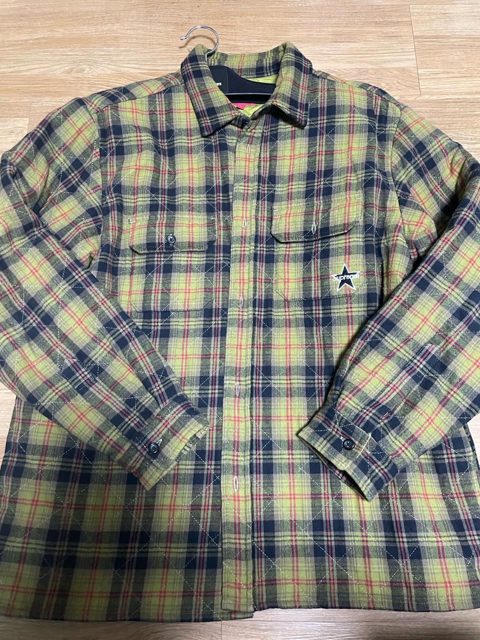 슈프림 플란넬 셔츠