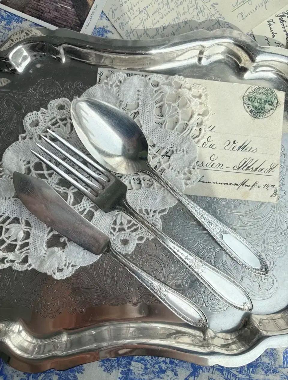 wm rogers 실버플레이트 커트러리세트