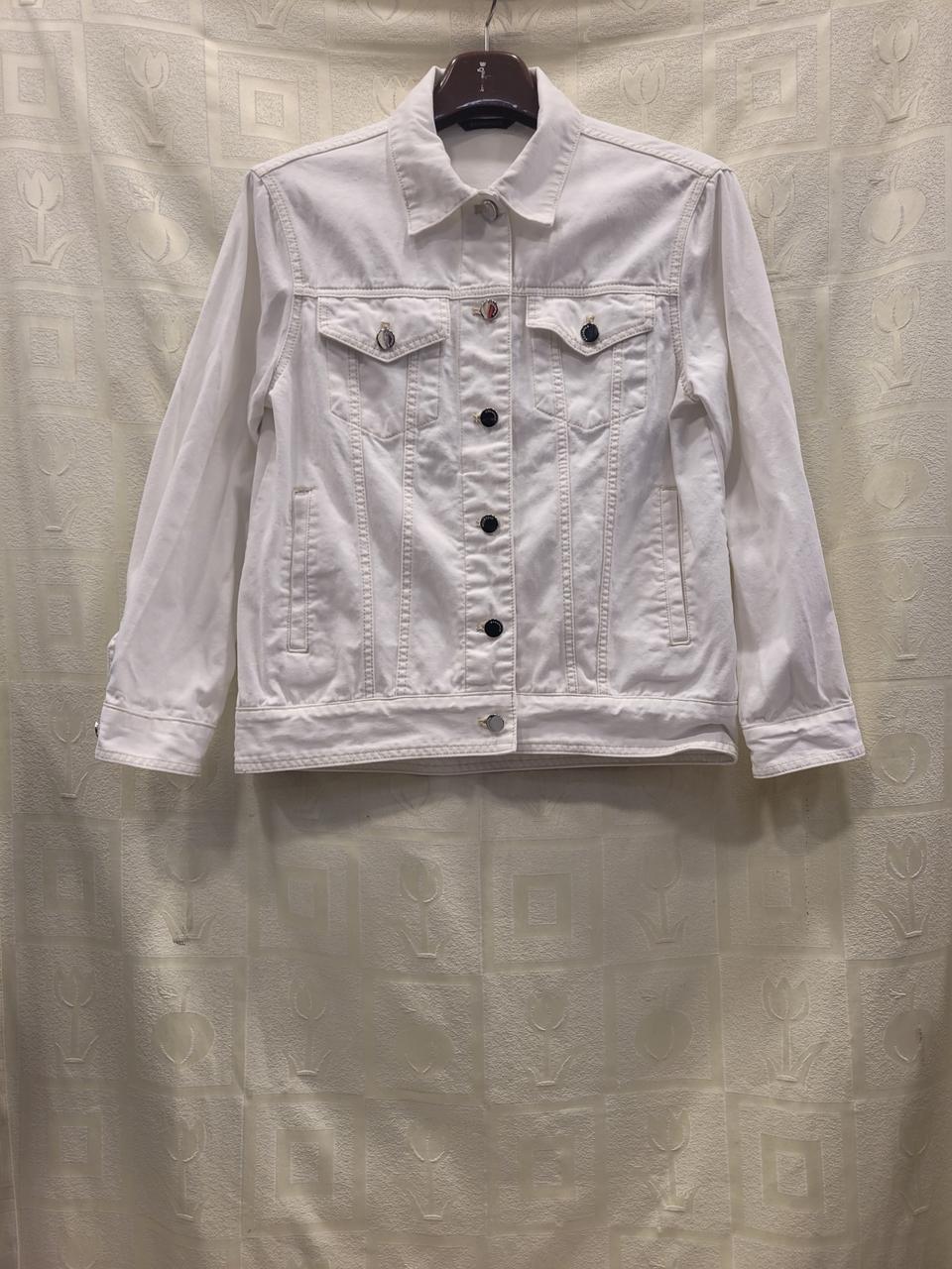 빈폴 남성 데님자켓 흰청자켓 90