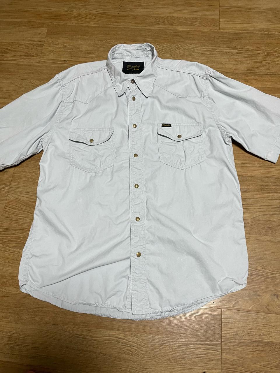 랭글러 웨스턴 반팔셔츠