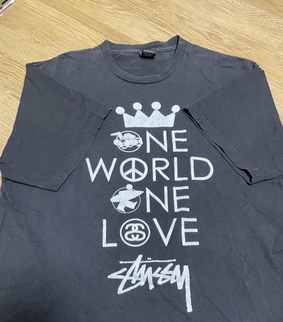 00s 스투시 원 월드티