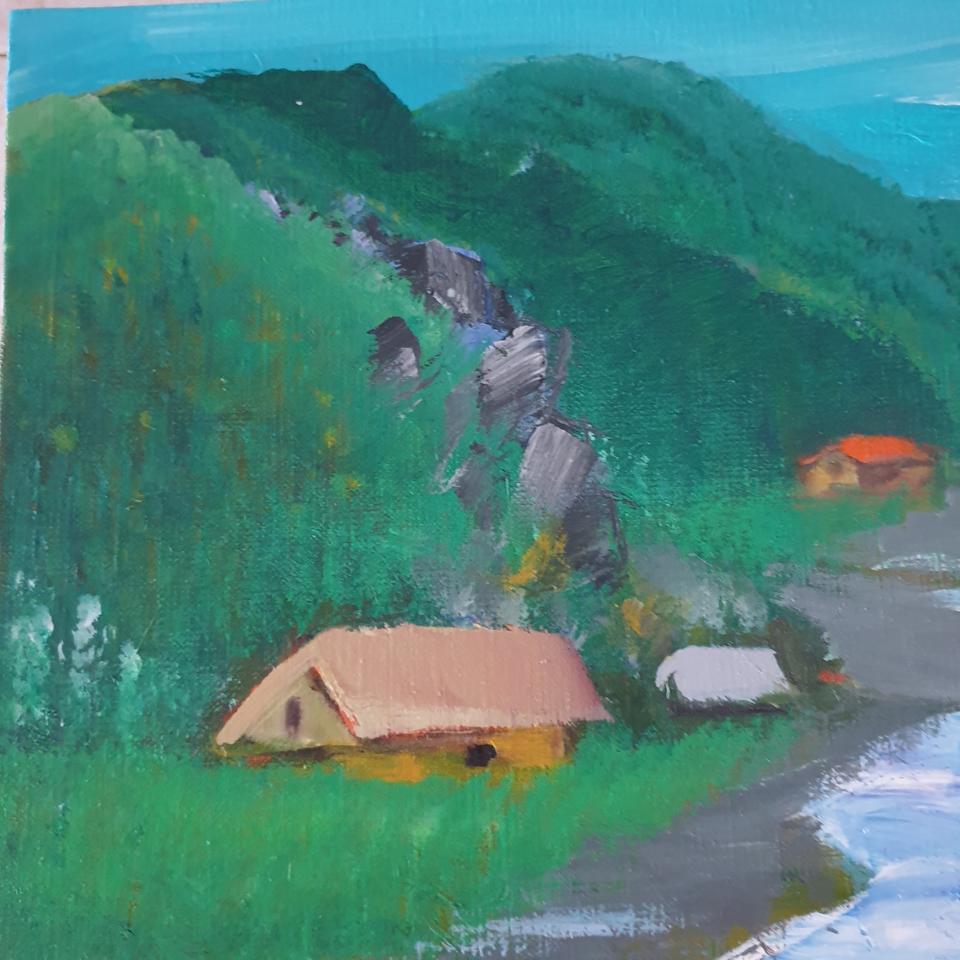 김태현 작가 해경 유화