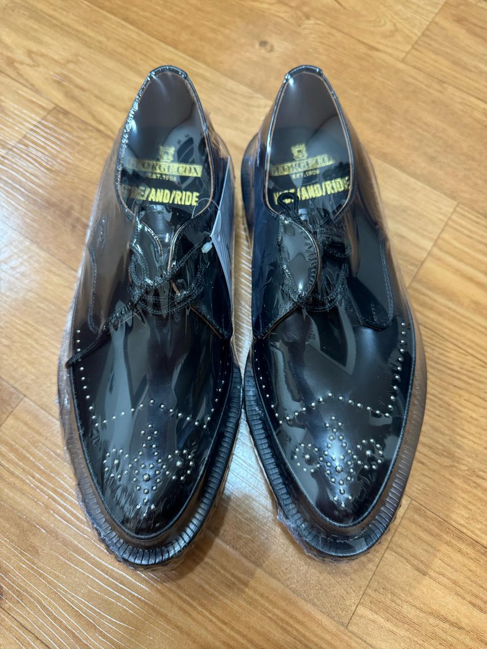 조지콕스 8351 블랙 스터드 슈즈 새상품