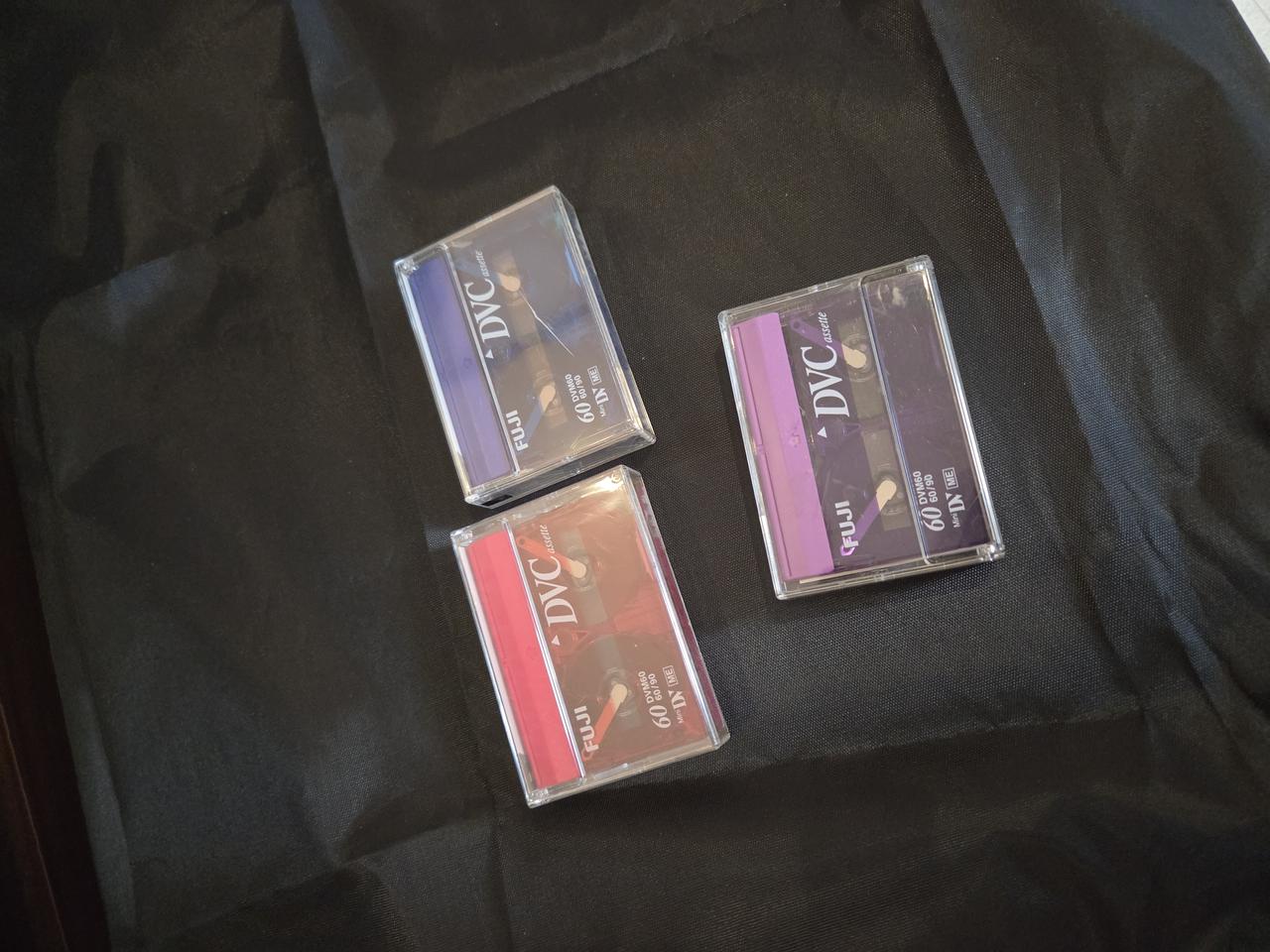 미니DV 테이프 3개 일괄