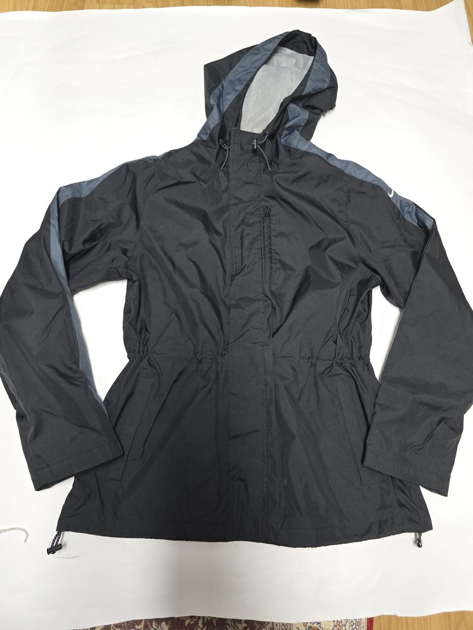 나이키 허리 스트링 바람막이 후디 블랙 90