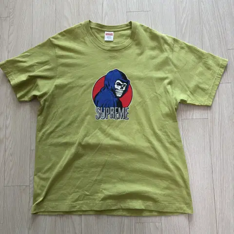 슈프림 23ss 리퍼 티셔츠 더스티 그린(L)